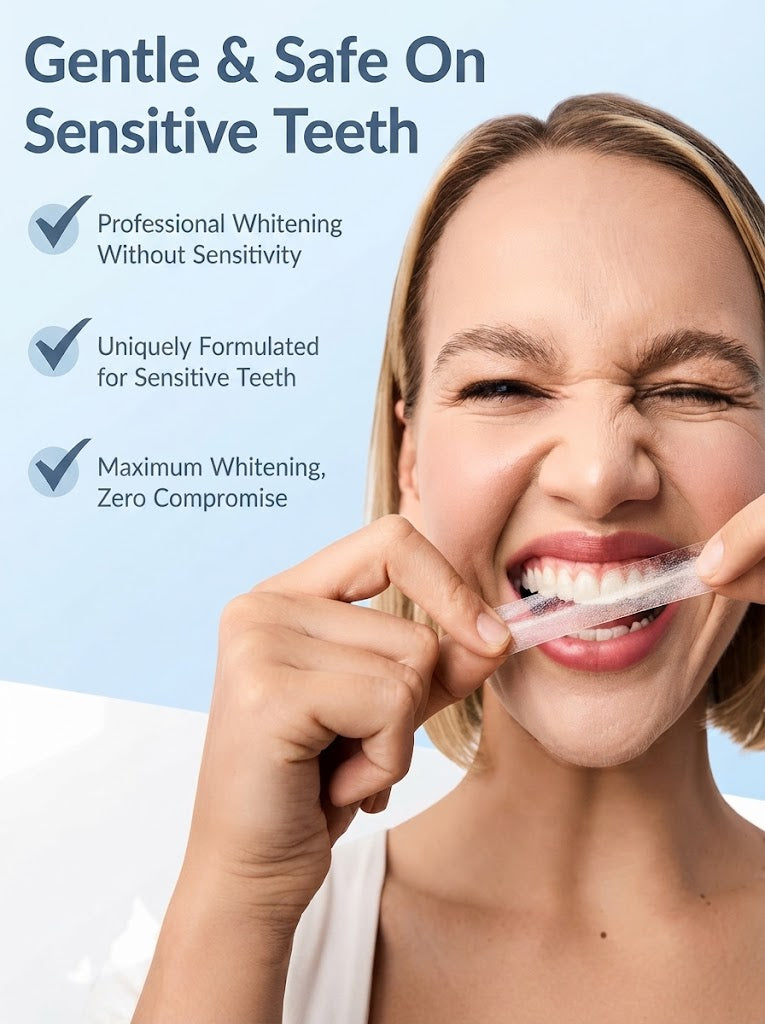 Gentle & Safe On Sensitive Teeth