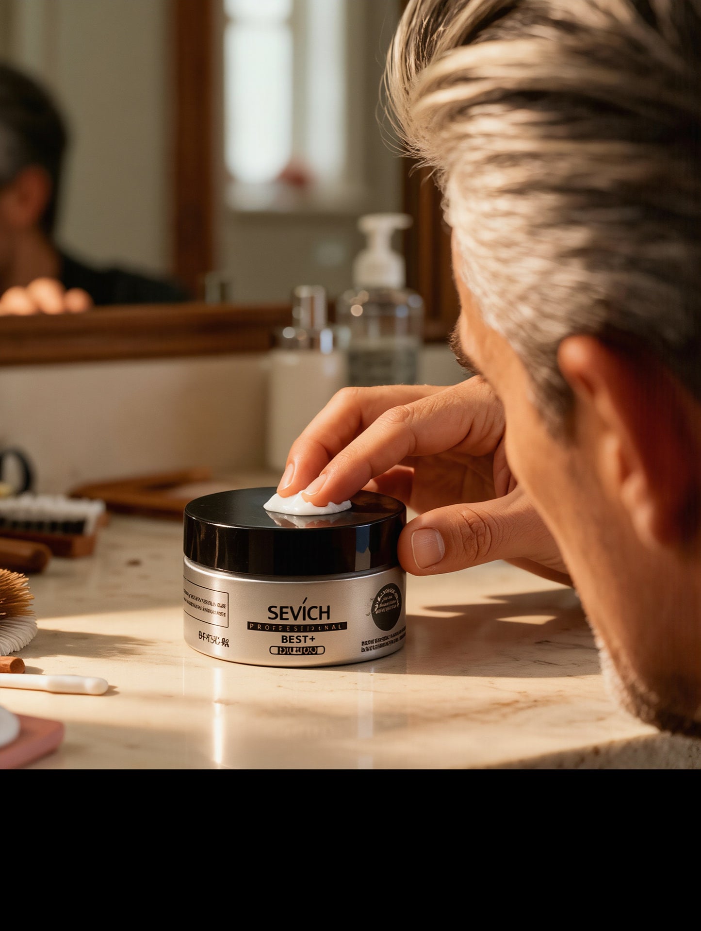 Temporary Colored Hair Wax