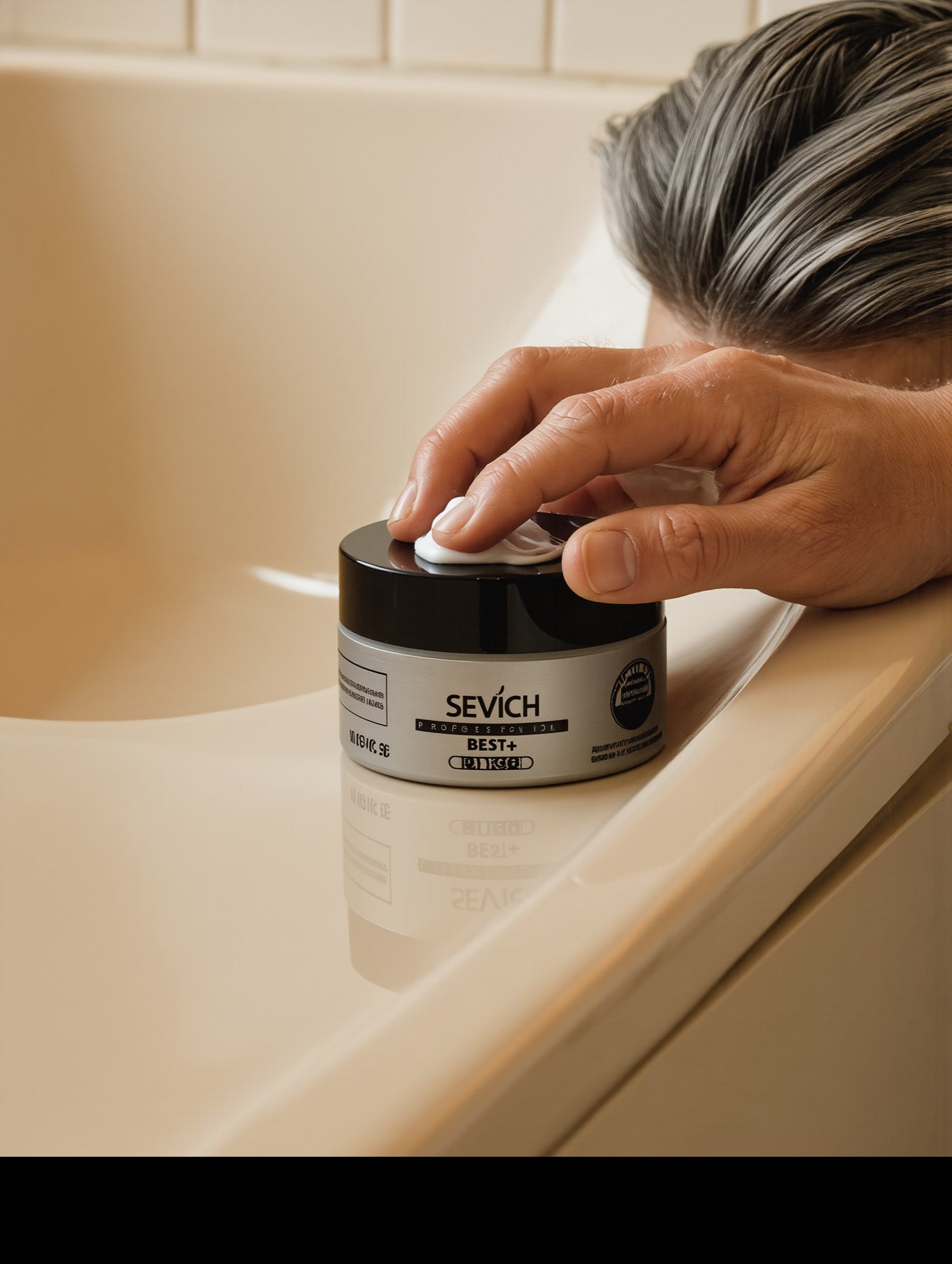 Temporary Colored Hair Wax