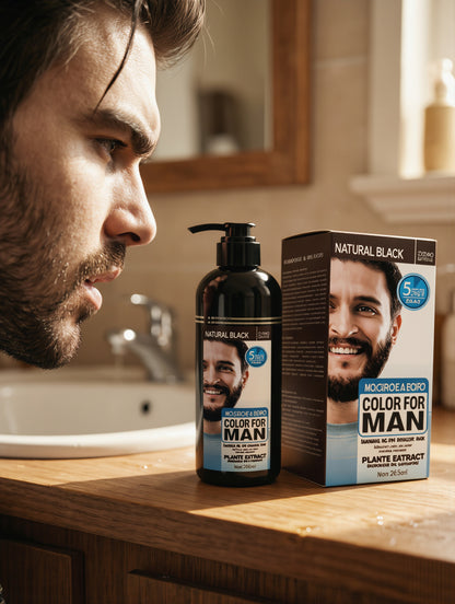 Men's Beard Care Hair Color Cream